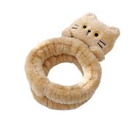 Makeup Hair Holder - Skincare Wash Headband for Bathing | Adorable Cat Design with Warm Plush Texture & Stretch Fit Accessory for Facial Care, Spa Day, Shower Time, Travel and Home Use