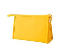 Makeup Handbag Candy Color PU Leather Multifunctional Women Girls Portable Cosmetic Pouch for Travel