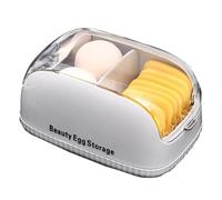 Makeup Holder, Puff Case, Makeup Blender Case, Beauty Tools Storage, Portable Design Protection Box Multifunctional Beauty Tools Storage Daily and Travel Use Enhances Organization Safe for Use