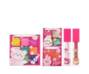 Makeup Kit for Women, Cosmetic Balm Aid, Portable Face Makeup Set with Safety, Facial Cosmetic Tool with Comfort, Modern Beauty Design Style, Accessory for Business Trip Home 3.5mlx2+7.2g+2.8g+4g