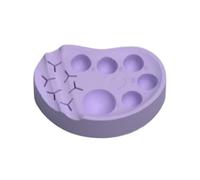 Makeup Mixing Palette, Reusable Silicone Brow and Cosmetic Mixing Tray