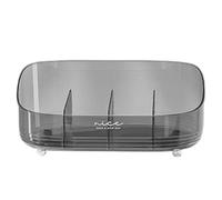 Makeup Organizer Case, Jewelry Storage Box, Tabletop Cosmetic Organizer, Multifunctional Display Case, Bathroom Make Up Stand, for Eyeshadow, Beauty Accessory, 10.43x7.28x4.72 in