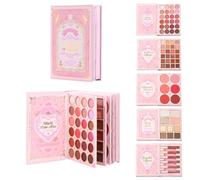 Makeup Palette - Eyeshadow Makeup For Beauty Looks | Pigment Formula With Matte And Shimmer Finishes, Smooth Blend Texture, For Daily, Photography, Stage Performances