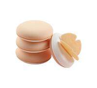 Makeup Powder Puff - Ultra Soft Round Beauty For Foundation, Reusable Cosmetic Sponge Applicator, Smooth Even Coverage Tool | Finish, Salon Use, Travel Kit Essential, Friends & Gift Accessory