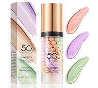 Makeup Primer, Base de Maquillage pour Le Visage, Pore Primer, Crème D’ Isolation Pores Invisibles, Sérum Facial Correcteur de Teint, Contrôle de L’ Huile, Fond de Teint Anti-Cernes Hydratant