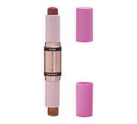 Makeup Revolution Bâton de fard à joues et illuminateur, Flushing Pink, fard à joues et surligneur pour le visage, 4.3g Makeup Revolution