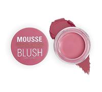 Makeup Revolution - Blush mousse - Rose fleur | Effet soft focus | Non collant, finition crème à poudre | Offre une couleur à construire pour un teint sur mesure | Nuances mélangables et à construire