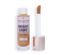 Makeup Revolution Bright Light Face Glow, Lueur Éclatante pour le Visage, Teint Lumineux, Radiance Tan