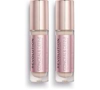 Makeup Revolution, Conceal & define, Anti-Cernes, C0.5, 4ml (Lot de 2)