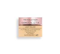 Makeup Revolution, Conceal & Fix, Ultimate Coverage, Anti-Cernes, Light Yellow, 11g