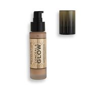 Makeup Revolution Conceal & Glow - Fond de teint crème illuminant, Teint F5, 23 ml