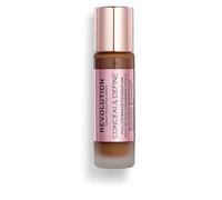 Makeup Revolution Fond de Teint Crème Liquide Conceal & Define Sans Huile, Couleur F 15, 23 ml, Pour Visage