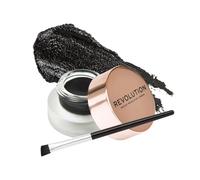 Makeup Revolution, Gel EyeLiner Pot With Brush, Pot d'EyeLiner en gel avec pinceau, 3g