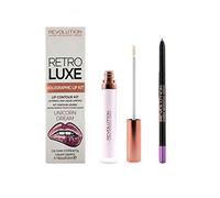 Makeup Revolution - Holographic Lip Kit Retro Luxe - Unicorn Dream