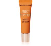 Makeup Revolution Juicy Peptide Lip Balm baume à lèvres avec des peptides teinte Peach Bellini Orange 8 ml