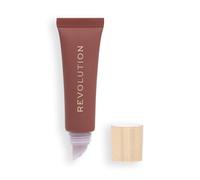Makeup Revolution, Juicy Peptide Lip Balm, Hydrating Lip Balm with Sheer Colour, Infused with Vitamin E & Peptides, Nude Latte, 8ml