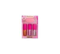 Makeup Revolution - Kiss & Go Lip Oil Set - Dárková Sada 4ml