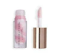 Makeup Revolution, Lip Swirl Ceramide Gloss, Brillant à lèvres, Pure Gloss Transparent, 4.5ml