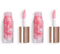 Makeup Revolution, Lip Swirl Ceramide Gloss, Lipgloss, Rose Doux, 4.5ml (Lot de 2)