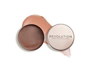 Makeup Revolution London, Baume Glow, baume multi-usages pour les joues et les lèvres, fini rosé, Natural Nude, 32g