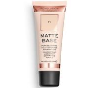 Makeup Revolution, Matte Base, Fond de Teint, F1, 28ml