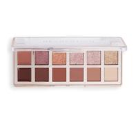 Makeup Revolution, Palette d'Ombres à Paupières The True Icon Bronze, Finitions Crème, Matte & Irisées, 12 Teintes Mélangeables