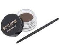 Makeup Revolution Pomade pour sourcils avec brosse brun moyen 2.50g