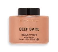 Makeup Revolution, Poudre à cuire en vrac, Deep Dark, 32g