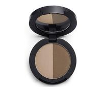 Makeup Revolution - Poudre à Sourcils Duo Brow Powder - Dark Brown Bi-Color
