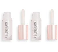 Makeup Revolution, Revolution Shimmer Bomb, Light Beam Pearl (Lot de 2)