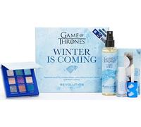 MAKEUP REVOLUTION_Revolution x Game Of Thrones Winter Is Coming Palette d'ombres à paupières + Spray fixateur + Shimmer Bomb + Faux cils Flutter