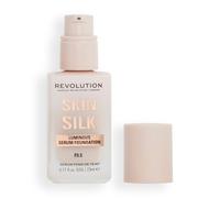Makeup Revolution Silk Sérum Fond de Teint 23 ml (Différentes teintes disponibles) - F0.5