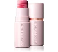 Makeup Revolution Skin Silk Blush Stick blush crème en stick teinte Light Pink Marble 4.5 g