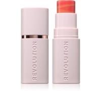 Makeup Revolution Skin Silk Blush Stick blush crème en stick teinte Sunkissed Apricot 4.5 g