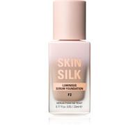 Makeup Revolution Skin Silk Serum Foundation fond de teint léger illuminateur teinte F2 23 ml