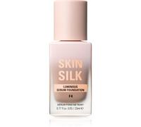 Makeup Revolution Skin Silk Serum Foundation fond de teint léger illuminateur teinte F4 23 ml