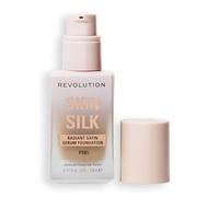 Makeup Revolution, Skin Silk Serum Foundation, Light to Medium Coverage, Contains Hyaluronic Acid, F10, 23ml
