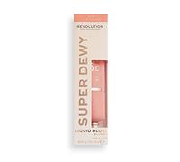 Makeup Revolution, Superdewy Liquid Blusher, Fard à Joues Liquide, Fake The Flush, 15ml