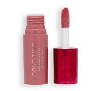 Makeup Revolution, Teinte Lèvres Pout, Teinte Lèvres Légère, Couleur Modulable, Formule Hydratante Fini Gloss à Tache, Rose Tendre, 3ml