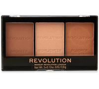 Makeup Revolution, Ultra, Sculpt & Contour Kit, Palette de Contours, Light/Med C04, 3 Ombres, 10.8g