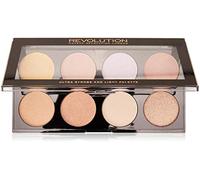 MAKEUP REVOLUTION Ultra Strobe and Light Palette - Highlighter avec 8 nuances de brillance - végétalien, sans gluten et sans cruauté - 15 g