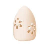 Makeup Sponge Case - Boîte de rangement des œufs de beauté compacte, récipient de voyage Durablle avec couvercle | Organisateur de support de protection, conception de coque d'oeuf légère pour le séch