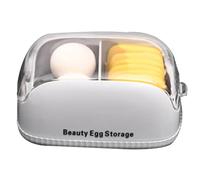 Makeup Sponge Case, Cosmetic Sponge Holder, Portable Makeup Case, Sponge Storage Box, Beauty Tools Case, Dustproof Makeup Holder, Travel Blender Case, Egg Sponge Storage, Makeup Blender Box, B,