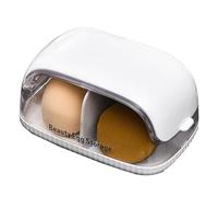 Makeup Sponge Case, Portable Dustproof Cosmetic Egg Storage Box, Multifunctional Beauty Tools Storage Box, Make Up Blender Case for Daily Use Or Travel Use, 5.91x3.74x2.95 inches