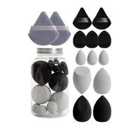 Makeup Sponge, Cosmetic Puff Set, Memories Foam Material Soft Lightweight Gentle on Skin Portable Cream Blending for Women Girls Application, Multiple Sizes