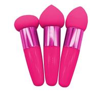 Makeup Sponge Set - 3PCS Soft Foundation Blender With Handle, Versatile