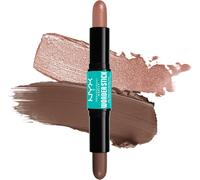 Makeup Stick Highlight Et Contour, Double Embout, Définition Et Brillance, Modulable Et Vegan, Wonder Stick, Light Medium