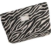 Makeup Storage Bag Canvas Organizers Home Storage Solution with Leopards Pattern Designs Portable for Fashionable Women Nice processing