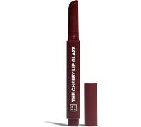 Makeup-The Cherry Lip Glaze-Rouge À Lèvres Effet Latex Cerise Foncée-Rouge À Lèvres Avec Huile De Pépins De Framboise Et Vitamine E-Formule Crémeuse-Vegan-Cruelty Free