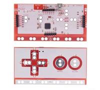 Makey Kit de carte de commande principale compatible avec coque en ABS DC 5 V et câble de données mini USB et pinces crocodiles (carte unique)